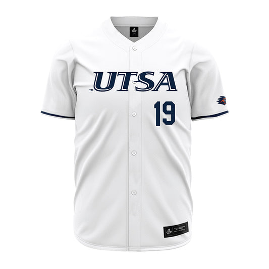 UTSA - NCAA Baseball : Lane Haworth - White Jersey-0