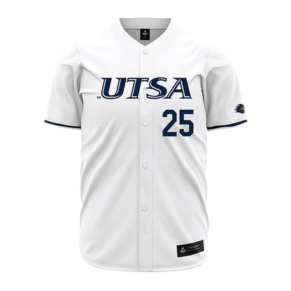 UTSA - NCAA Baseball : Sam Simmons - White Jersey-0