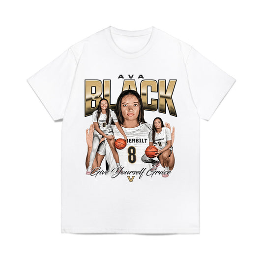 Vanderbilt - NCAA Women's Basketball : Ava Black - Give Yourself Grace Comfort Colors T-Shirt-0