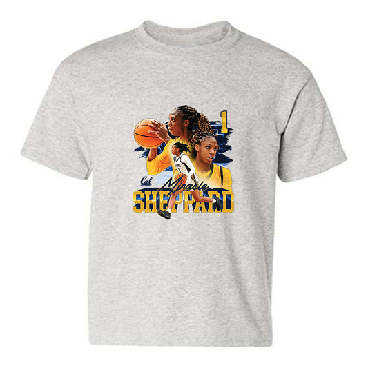 UC Berkeley - NCAA Women's Basketball : Mjracle Sheppard - Collage Youth T-Shirt-0