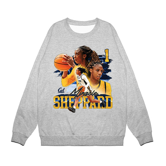 UC Berkeley - NCAA Women's Basketball : Mjracle Sheppard - Collage Premium Crewneck Sweatshirt-0