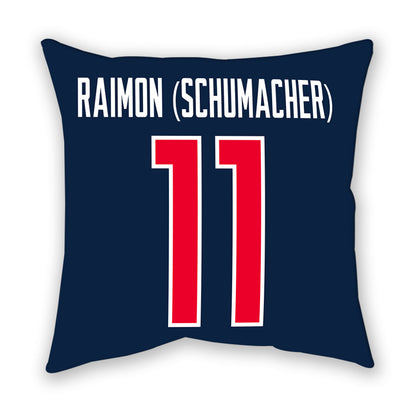 UConn - Women's Basketball Legends : Kelly Raimon (Schumacher) - Pillow-1