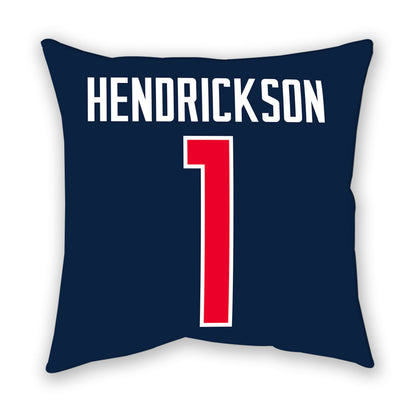 UConn - NCAA Men's Ice Hockey : Kam Hendrickson - Pillow-1