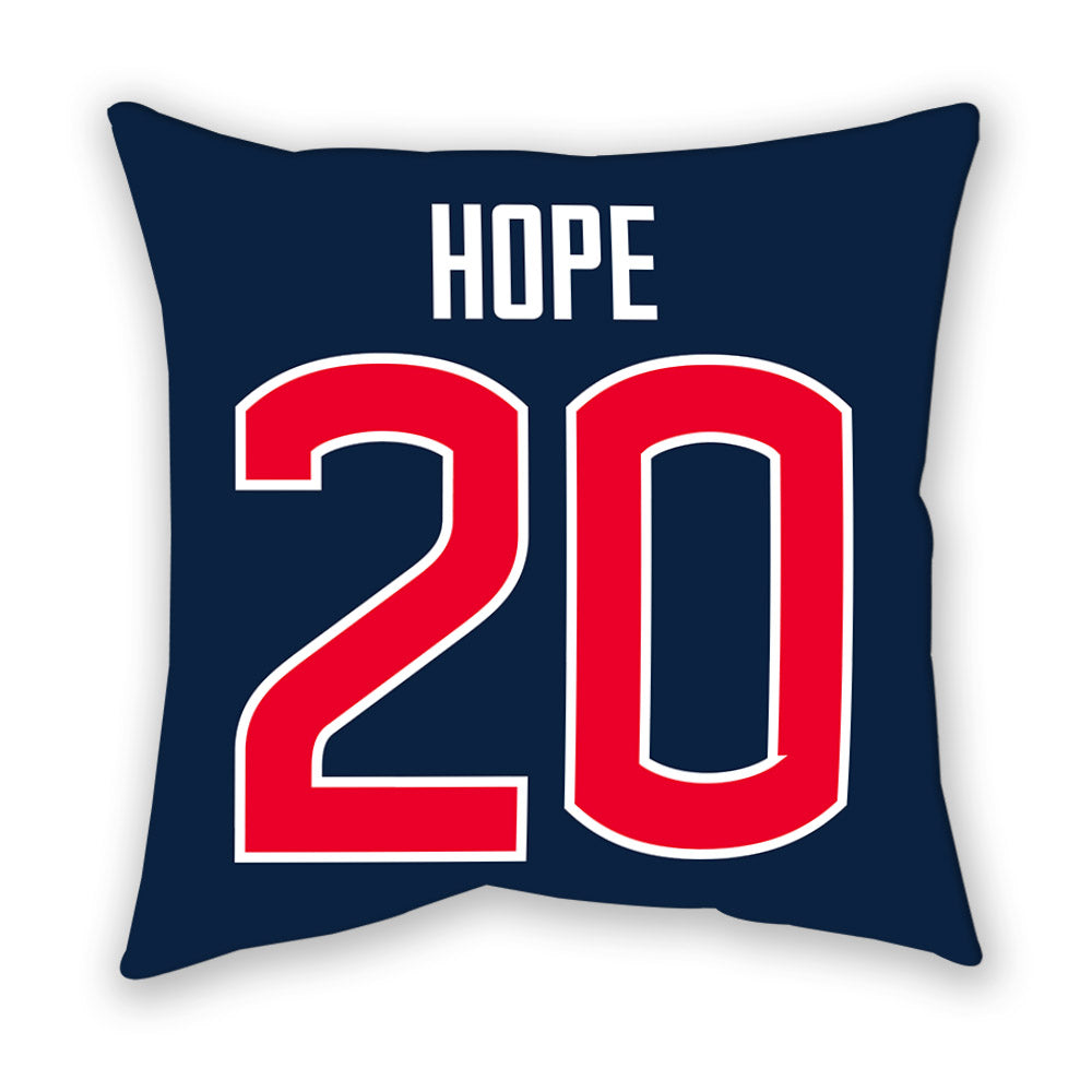 UConn - NCAA Men's Soccer : Elijah Hope - Pillow-1