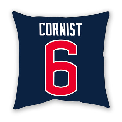 UConn - NCAA Football : Trey Cornist - Pillow-1