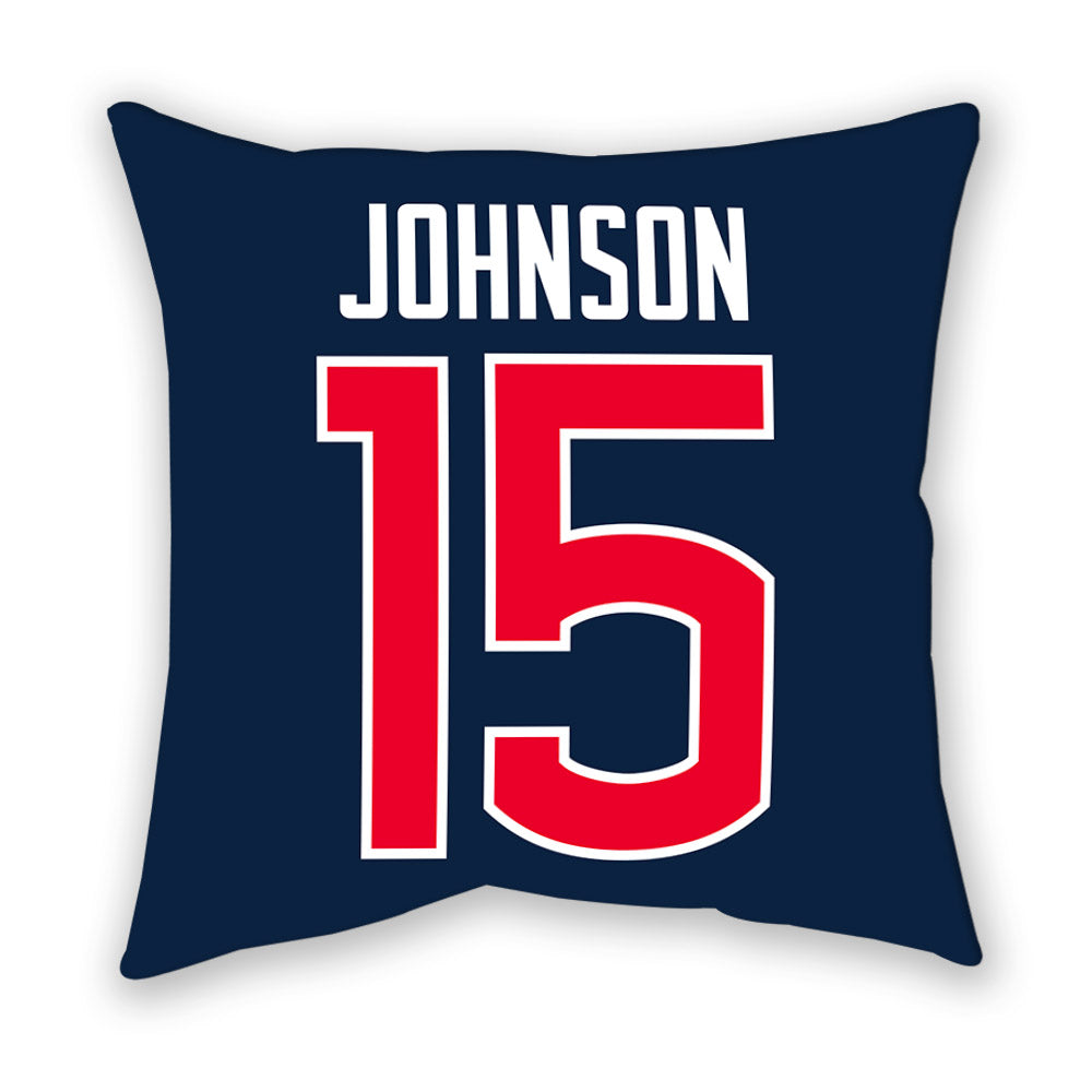 UConn - NCAA Women's Soccer : Anaya Johnson - Pillow-1
