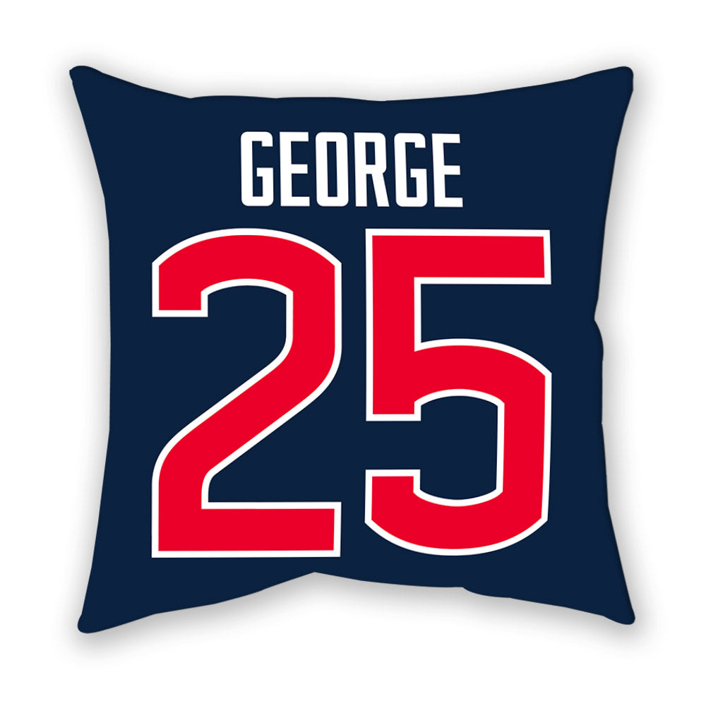 UConn - NCAA Women's Lacrosse : Madelyn George - Pillow-1