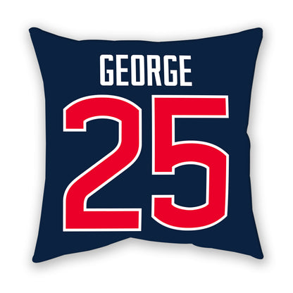 UConn - NCAA Women's Lacrosse : Madelyn George - Pillow-1