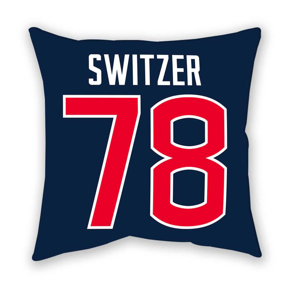 UConn - NCAA Football : Isiah Switzer - Pillow-1