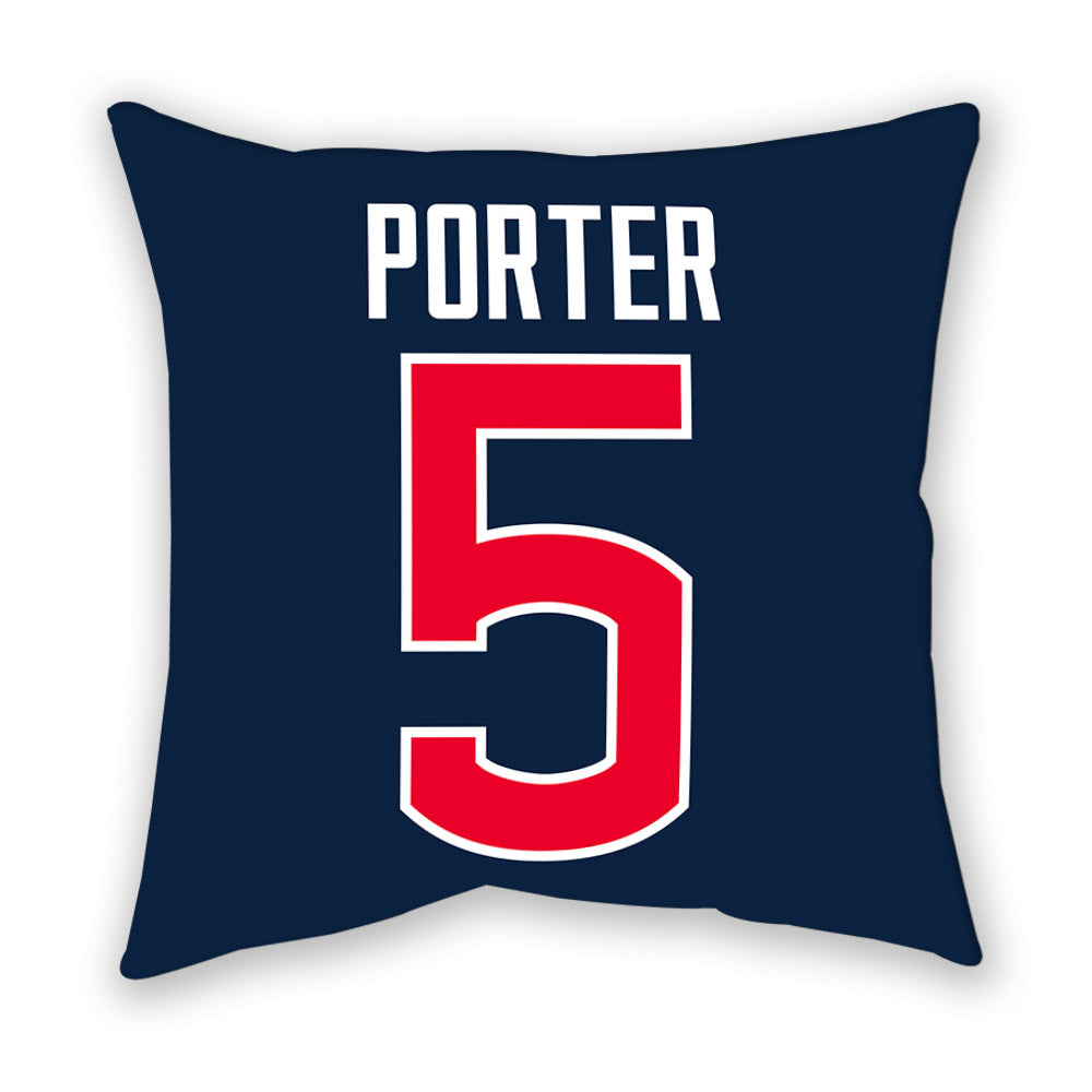 UConn - NCAA Football : Shamar Porter - Pillow-1