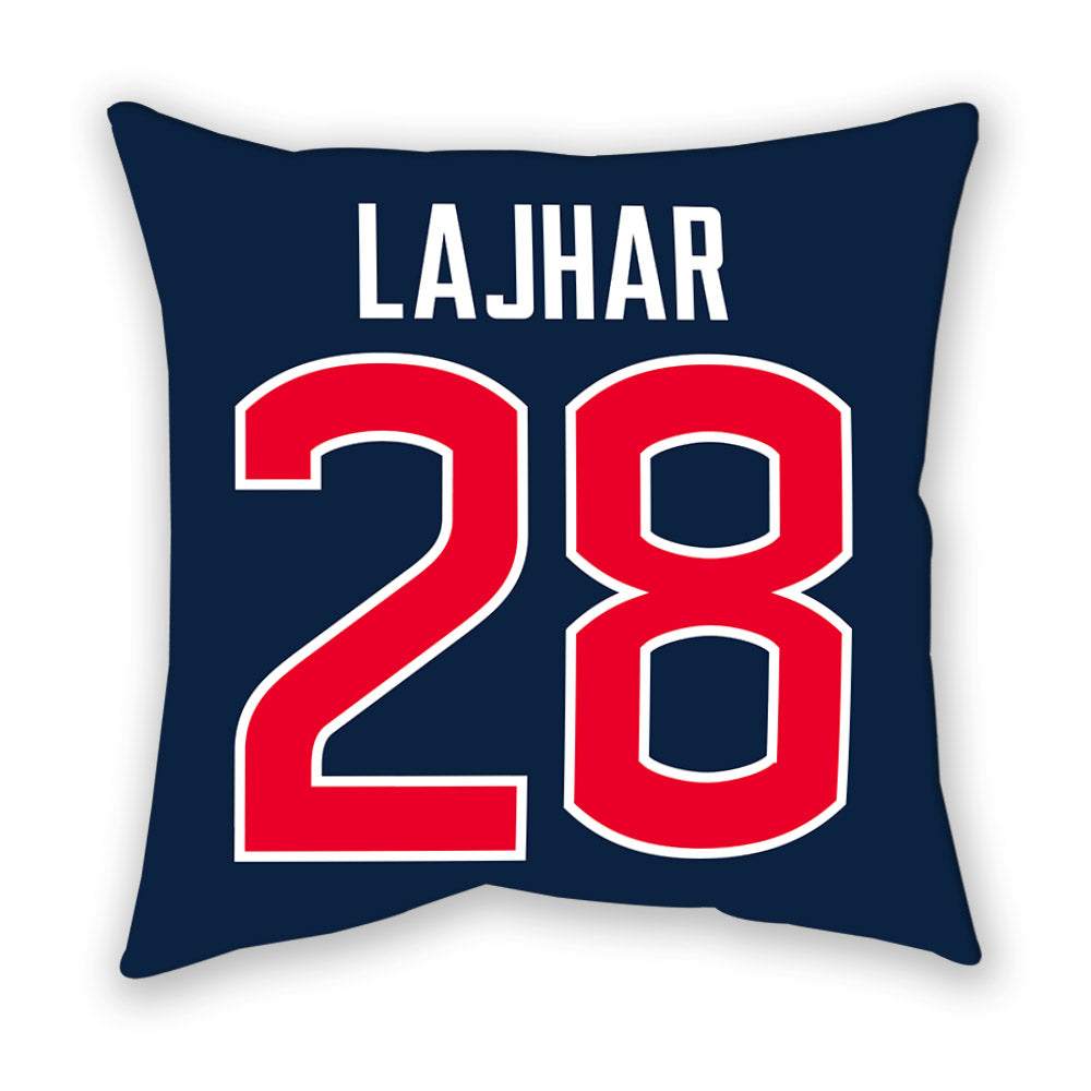 UConn - NCAA Men's Soccer : Ayoub Lajhar - Pillow-1