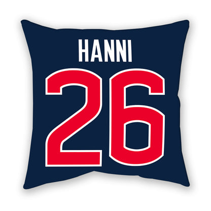 UConn - NCAA Men's Soccer : Sabri Hanni - Pillow-1