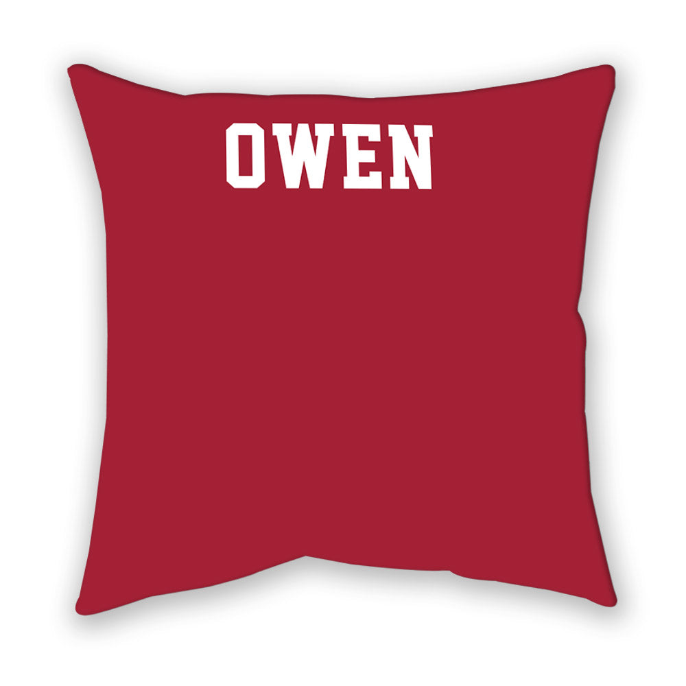 Alabama - NCAA Women's Track & Field : Amy Owen - Pillow-1