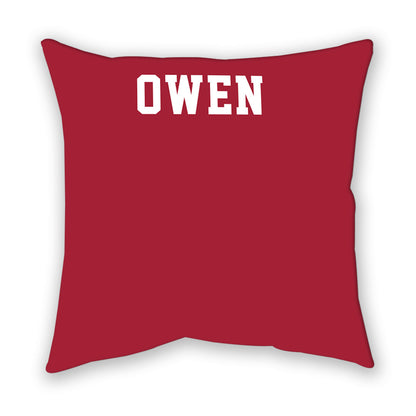Alabama - NCAA Women's Track & Field : Amy Owen - Pillow-1