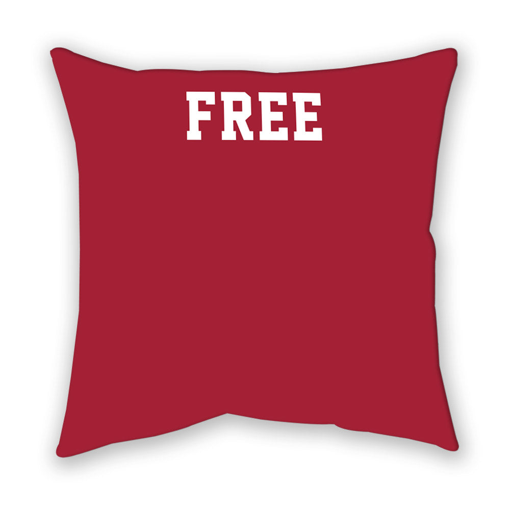 Alabama - NCAA Men's Golf : Jones Free - Pillow-1