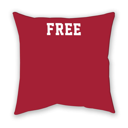Alabama - NCAA Men's Golf : Jones Free - Pillow-1