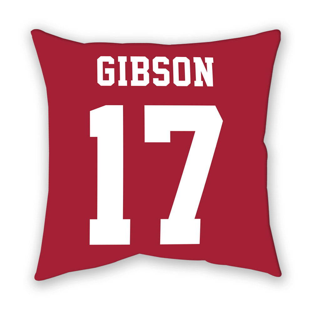 Alabama - NCAA Football : Zyan Gibson - Pillow-1