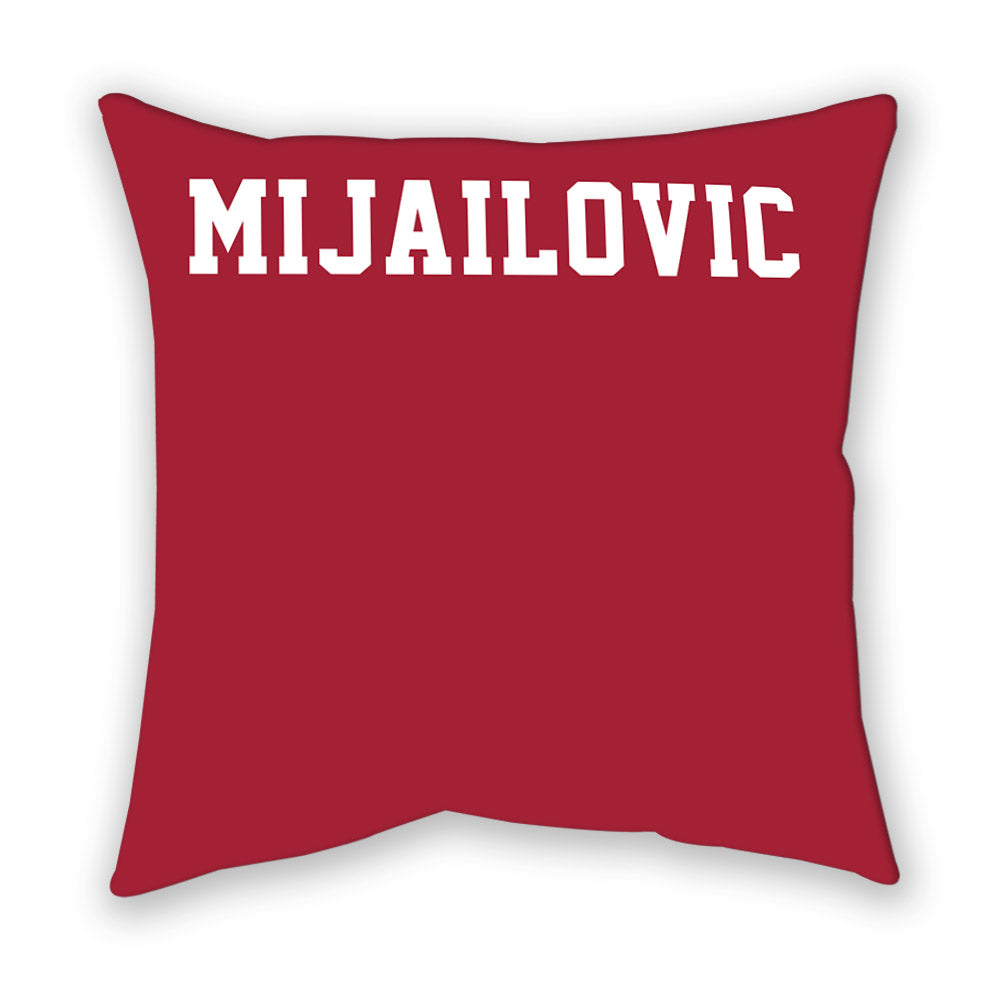 Alabama - NCAA Women's Rowing : Andrijana Mijailovic - Pillow-1
