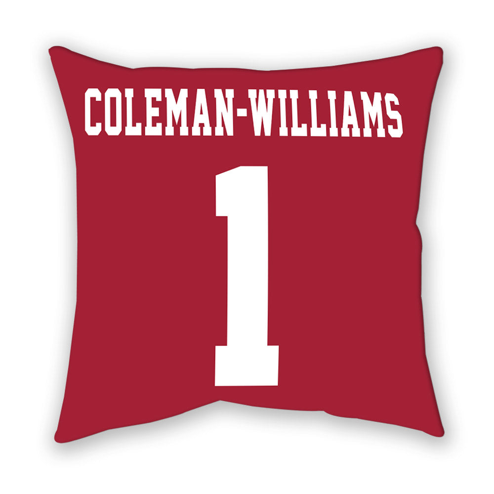Alabama - NCAA Football : Ryan Coleman-Williams - Pillow-1