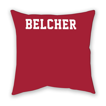 Alabama - NCAA Men's Track & Field : Jeff Belcher - Pillow-1