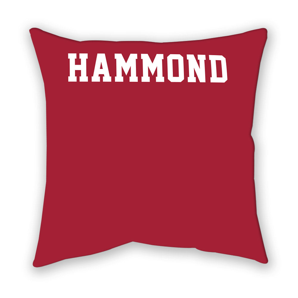 Alabama - NCAA Women's Rowing : Hayden Hammond - Pillow-1