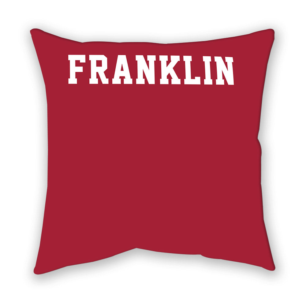 Alabama - NCAA Women's Rowing : Julianna Franklin - Pillow-1
