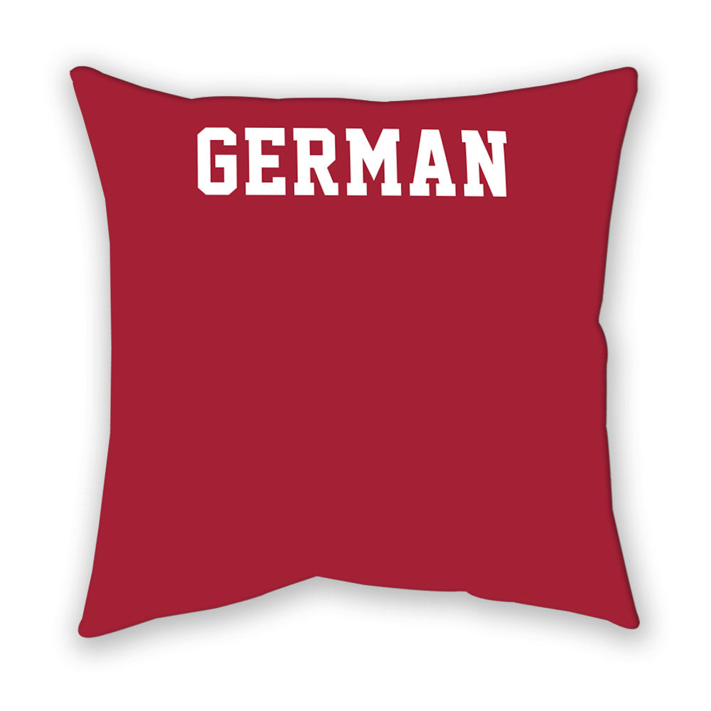 Alabama - NCAA Women's Gymnastics : Karis German - Pillow-1