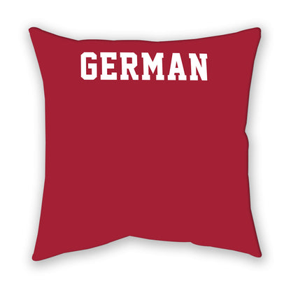 Alabama - NCAA Women's Gymnastics : Karis German - Pillow-1
