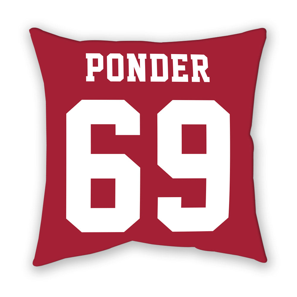 Alabama - NCAA Football : Ellis Ponder - Pillow-1