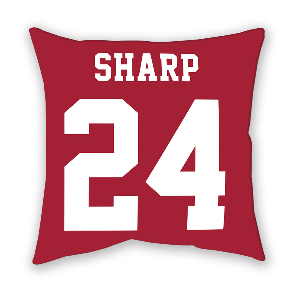 Alabama - NCAA Women's Soccer : Ulla Sharp - Pillow-1