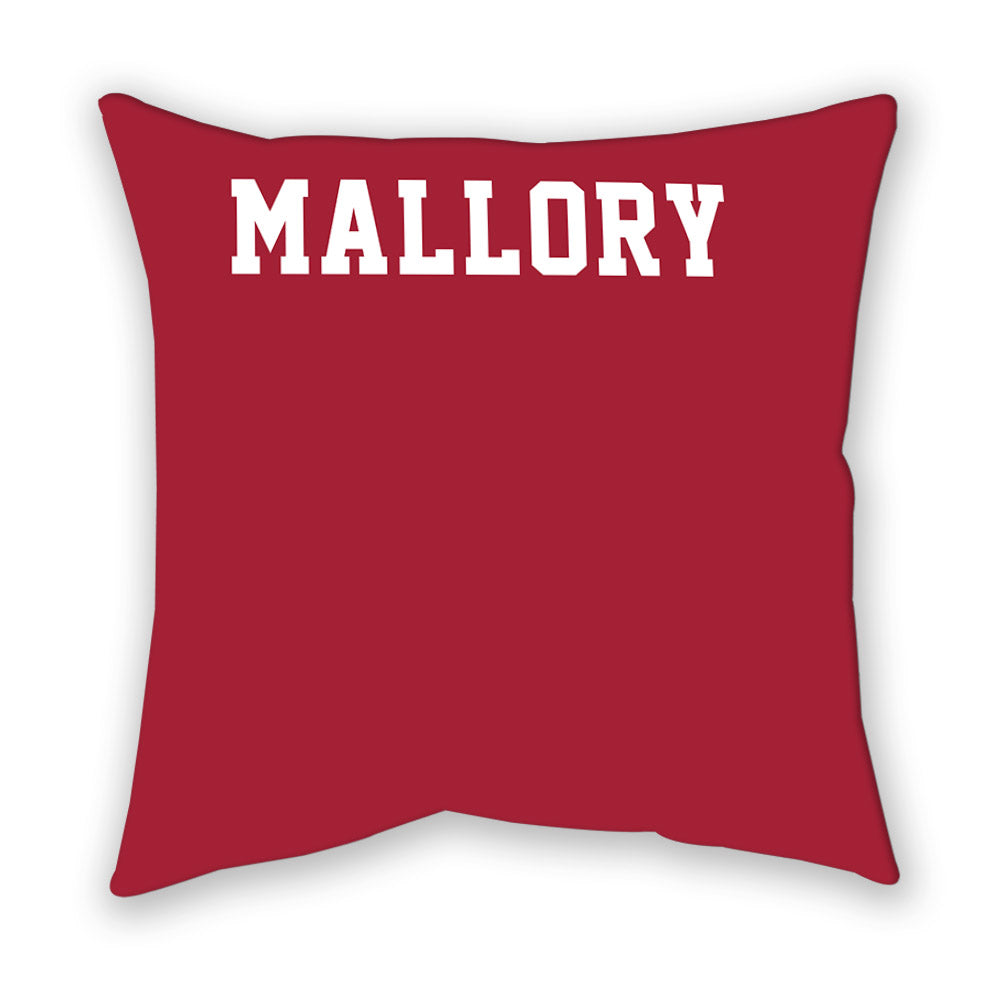 Alabama - NCAA Women's Track & Field : Beth Mallory - Pillow-1