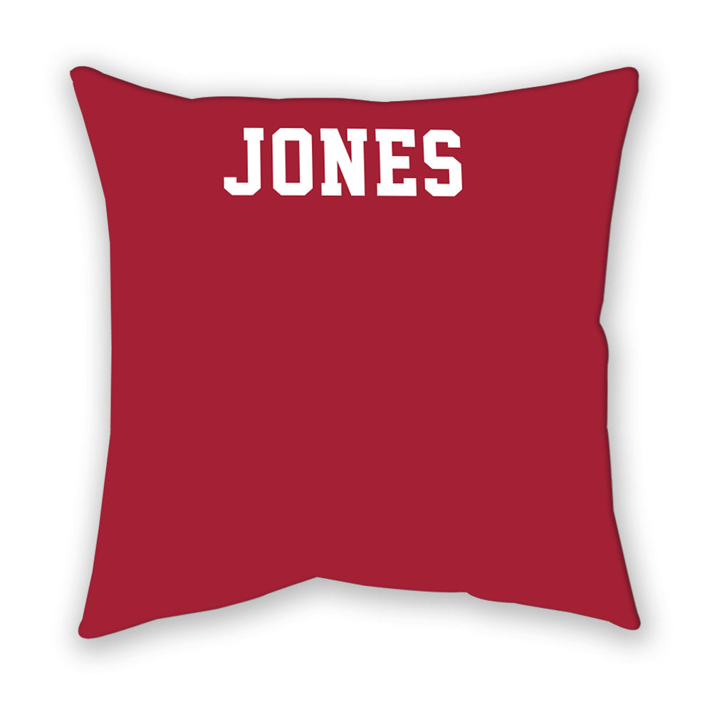 Alabama - NCAA Men's Track & Field : Tiger Jones - Pillow-1