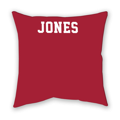 Alabama - NCAA Men's Track & Field : Tiger Jones - Pillow-1