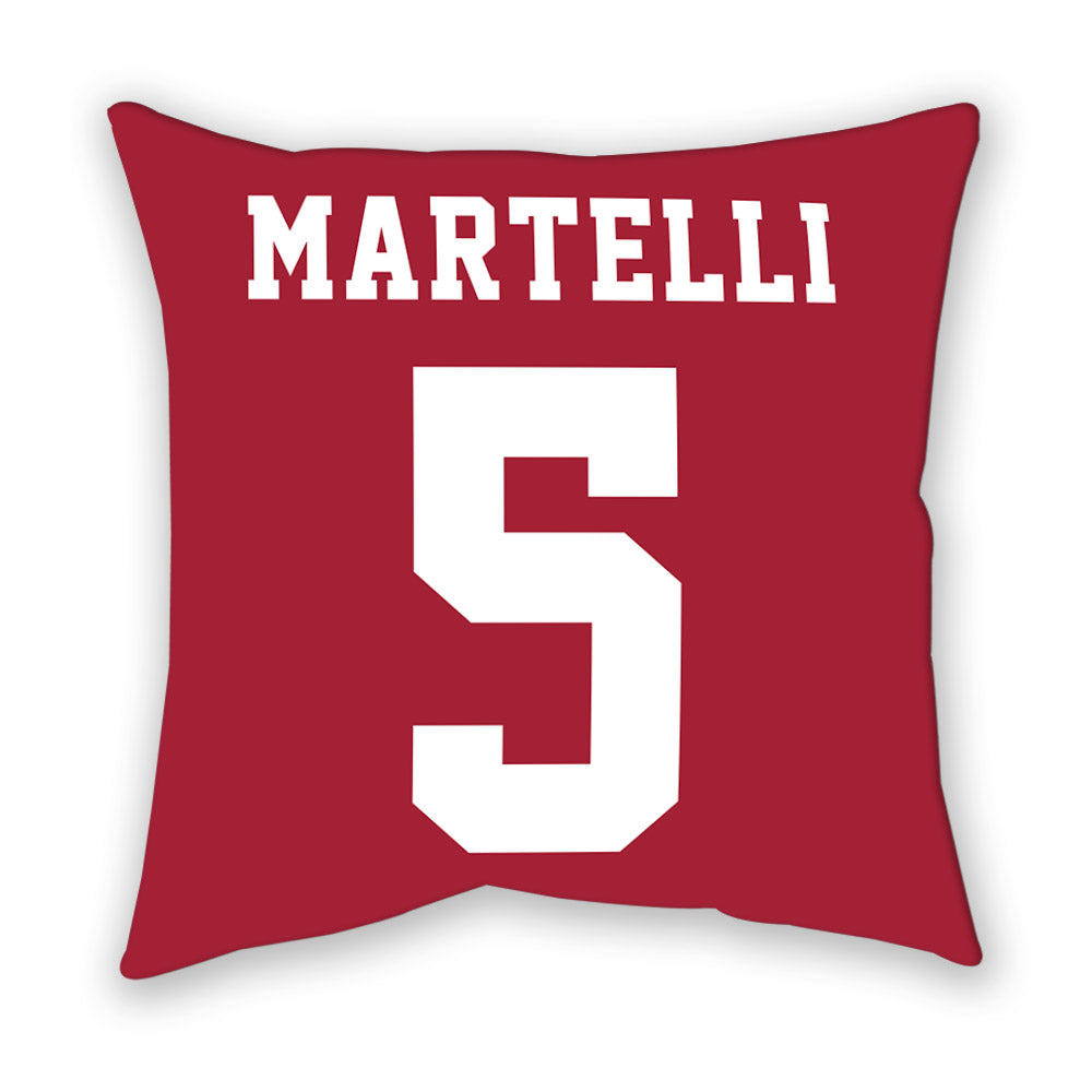 Alabama - NCAA Women's Soccer : Soph Martelli - Pillow-1