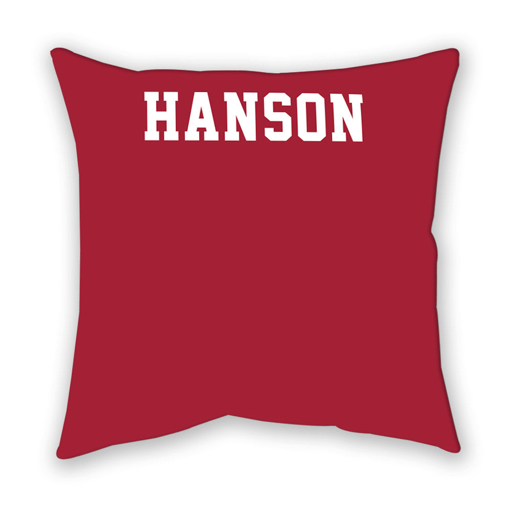 Alabama - NCAA Women's Rowing : Payton Hanson - Pillow-1