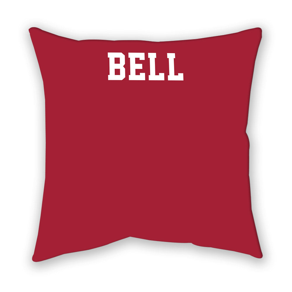 Alabama - NCAA Men's Swimming & Diving : Drayden Bell - Pillow-1