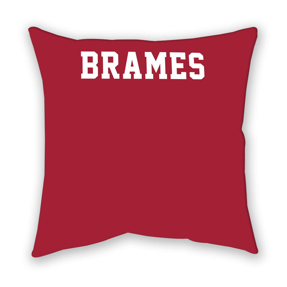Alabama - NCAA Women's Rowing : Jenna Marie Brames - Pillow-1