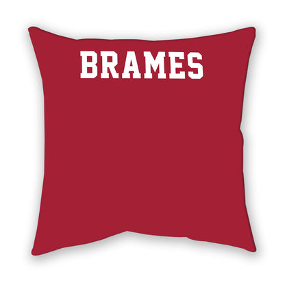 Alabama - NCAA Women's Rowing : Jenna Marie Brames - Pillow-1