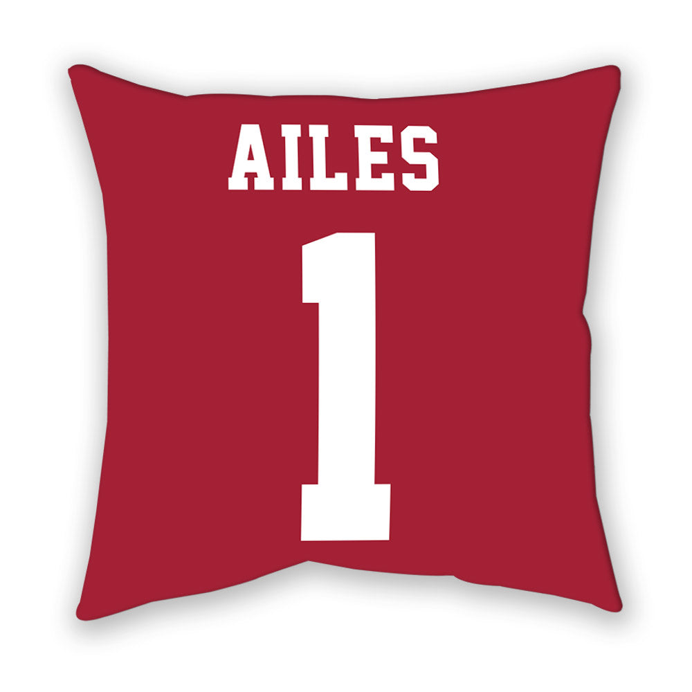 Alabama - NCAA Women's Track & Field : Miracle Ailes - Pillow-1