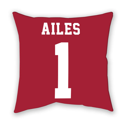 Alabama - NCAA Women's Track & Field : Miracle Ailes - Pillow-1