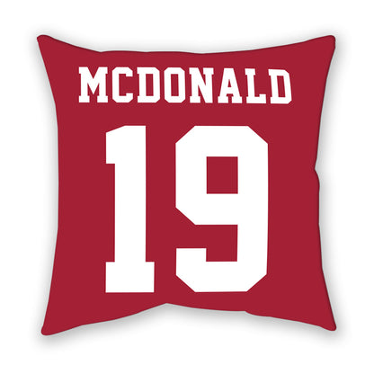 Alabama - NCAA Women's Soccer : Kierson McDonald - Pillow-1