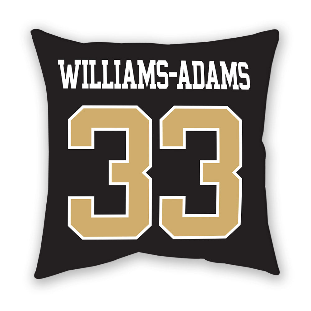 Vanderbilt - NCAA Men's Basketball : Sebastian Williams-Adams - Pillow-1