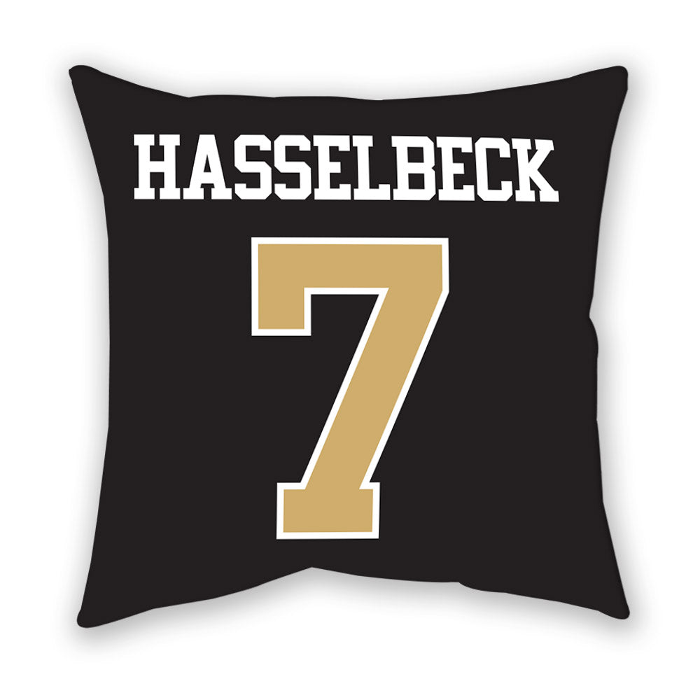 Vanderbilt - NCAA Women's Lacrosse : Grace Hasselbeck - Pillow-1