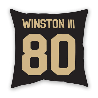 Wake Forest - NCAA Football : Braxton Winston III - Pillow-1