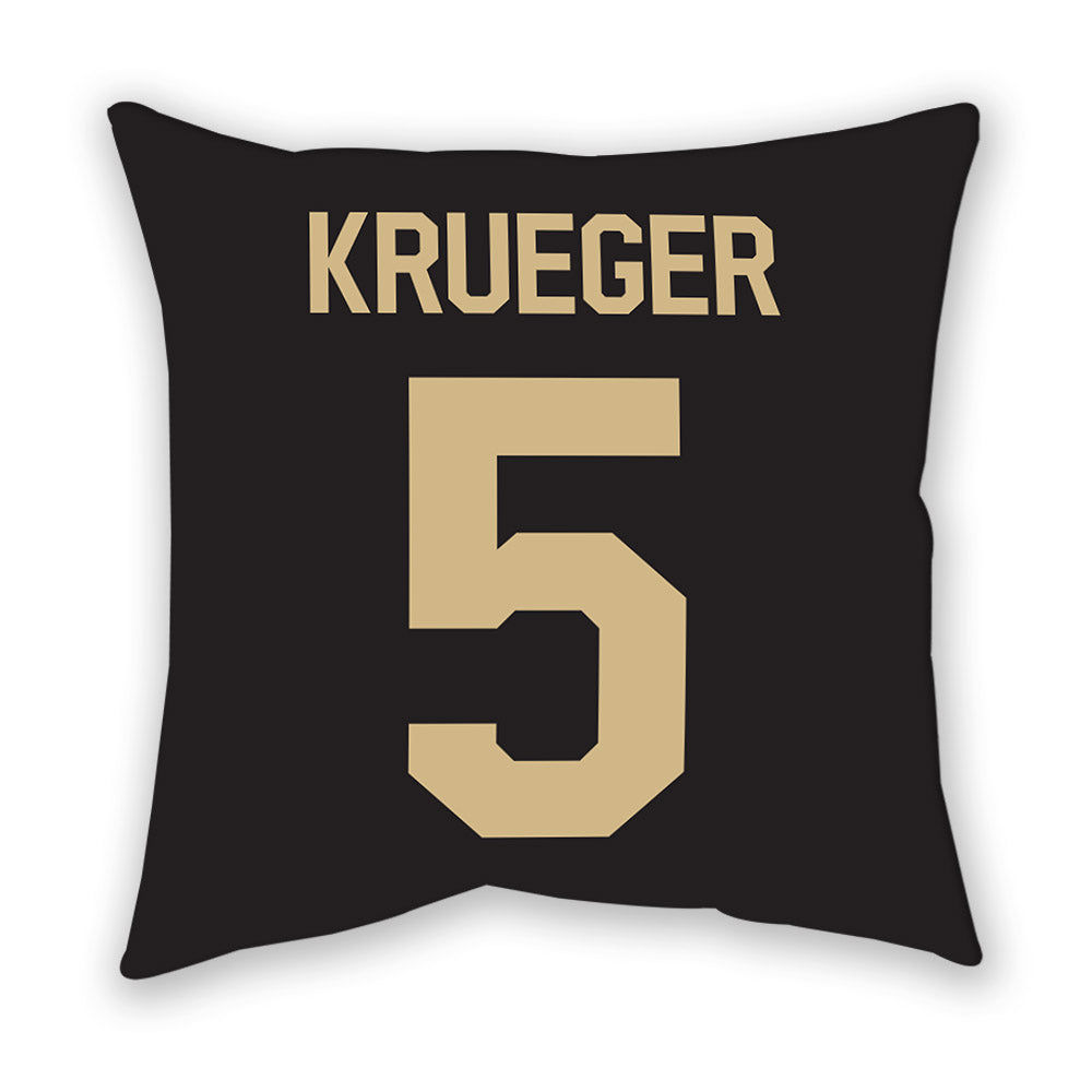 Wake Forest - NCAA Men's Soccer : Daniel Krueger - Pillow-1