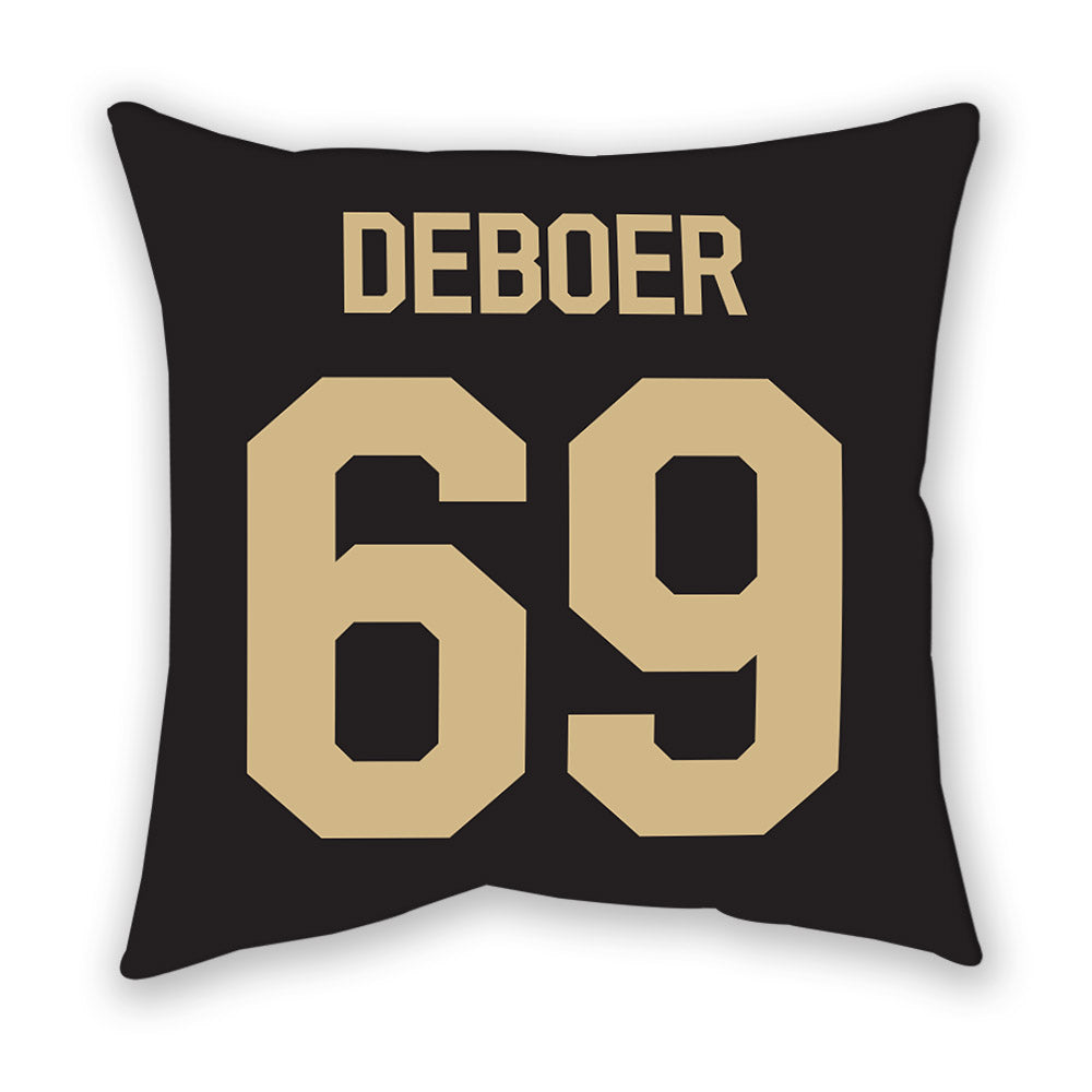 Wake Forest - NCAA Football : Dalton DeBoer - Pillow-1