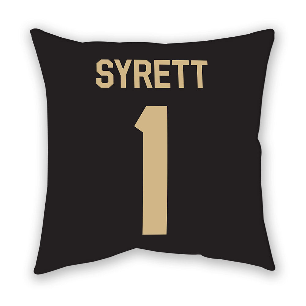 Wake Forest - NCAA Men's Soccer : Quinn Syrett - Pillow-1