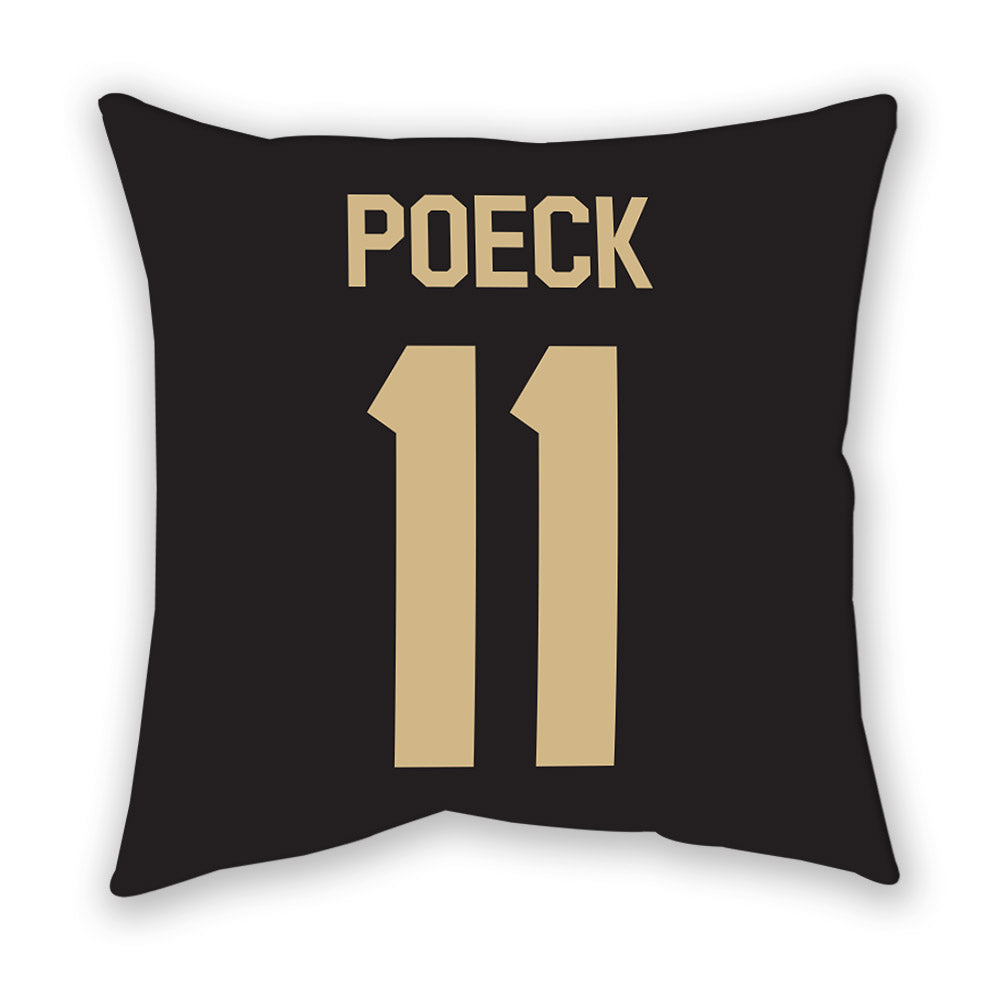 Wake Forest - NCAA Women's Volleyball : Sadie Poeck - Pillow-1