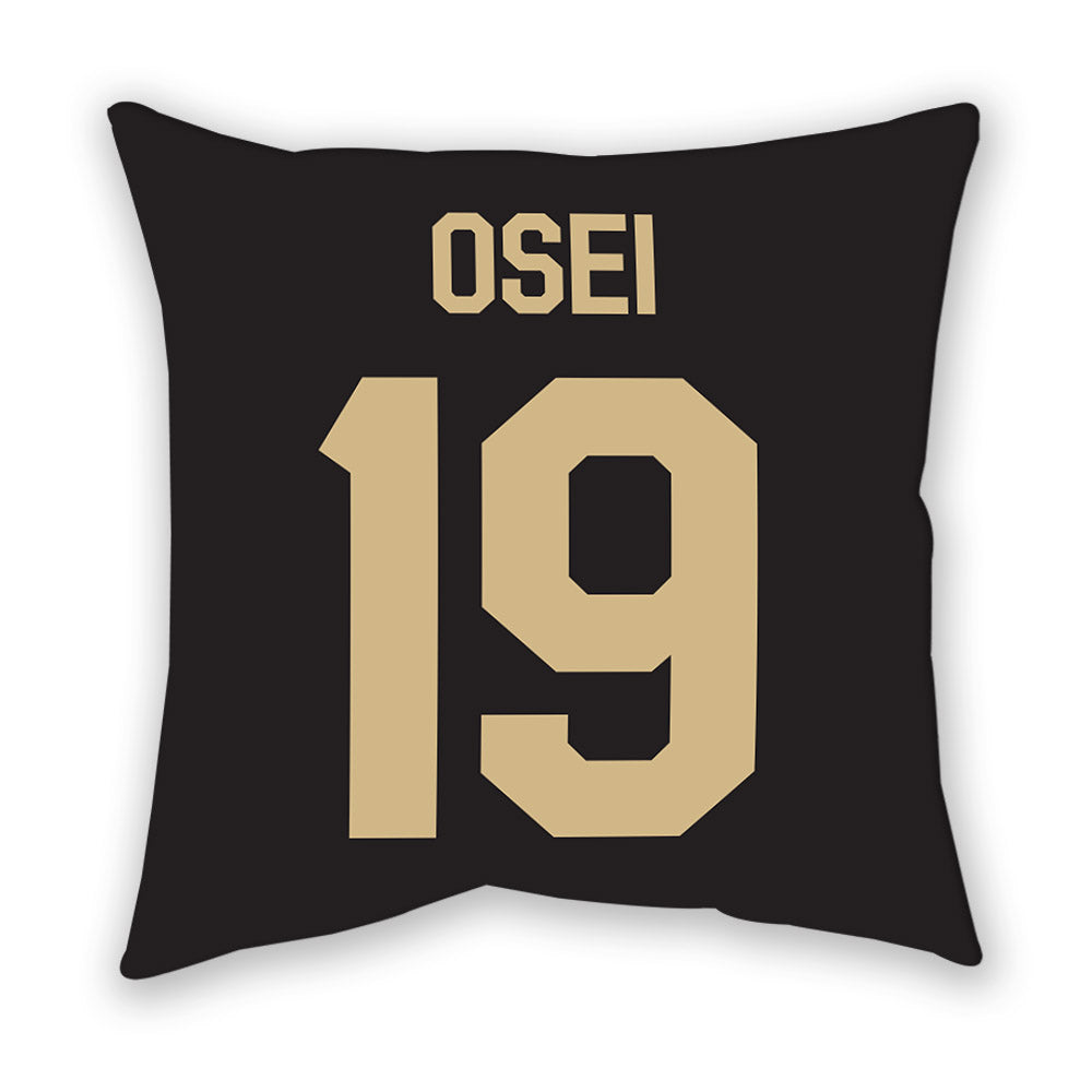 Wake Forest - NCAA Men's Soccer : Rooney OSEI - Pillow-1