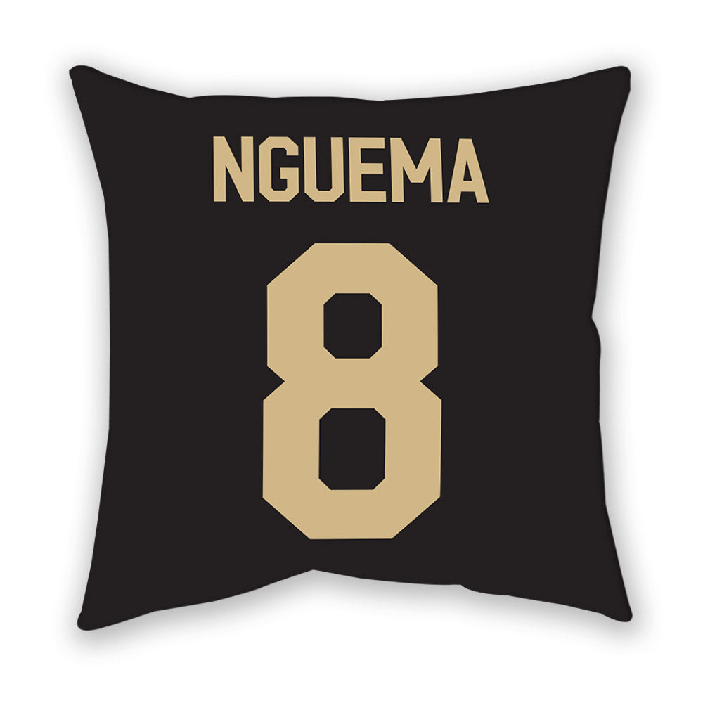 Wake Forest - NCAA Men's Soccer : David Nguema - Pillow-1